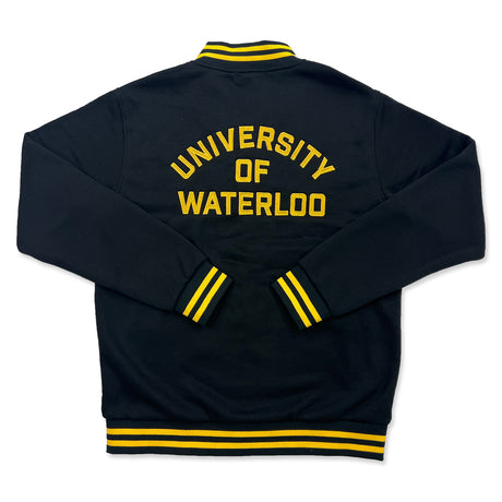 Alternate view of UW Retro Varsity Jacket Colour: Black