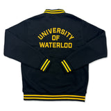 Alternate view of UW Retro Varsity Jacket Colour: Black