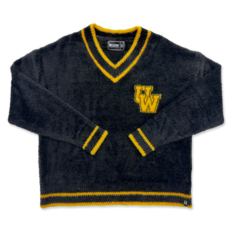 Picture of UW Retro Fuzzy Sweater - Black