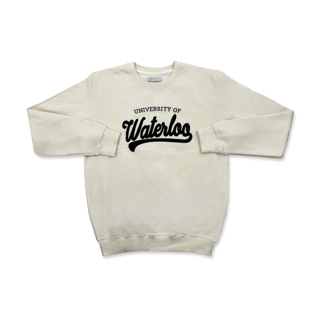 Picture of UWaterloo Soft Fleece Crewneck - White