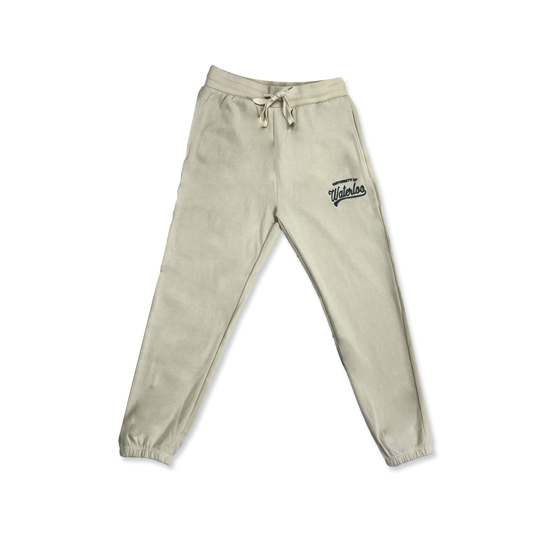 Picture of UWaterloo Soft Fleece Sweat Pants Colour: White