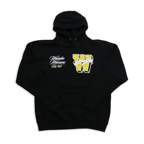 Picture of Retro Warriors Hoodie Colour: Black