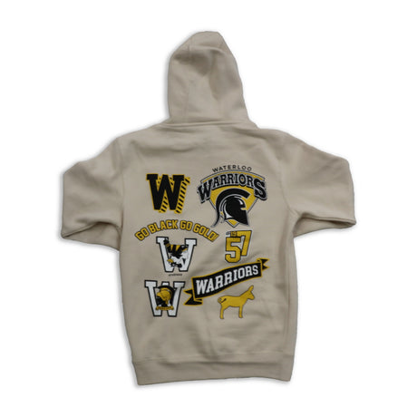 Picture of Retro Warriors Hoodie - Light Brown