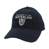 Picture of UWaterloo Shield Relaxed Twill Hat - Navy