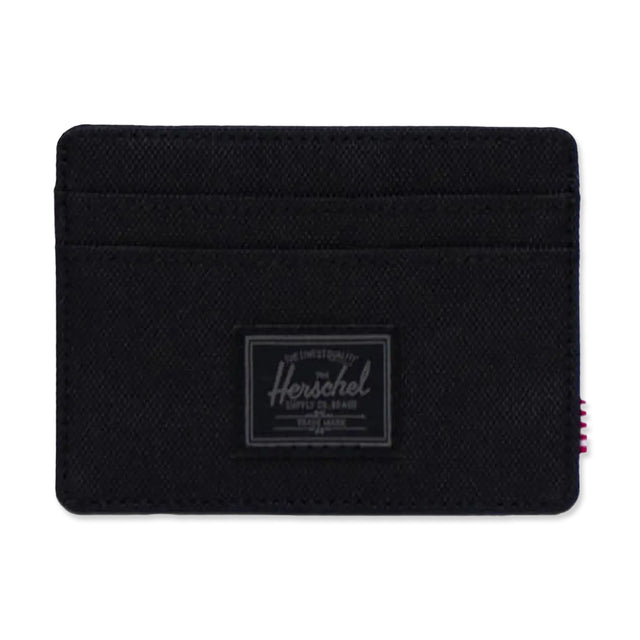 Picture of Herschel Charlie Cardholder Wallet - BlackTonal