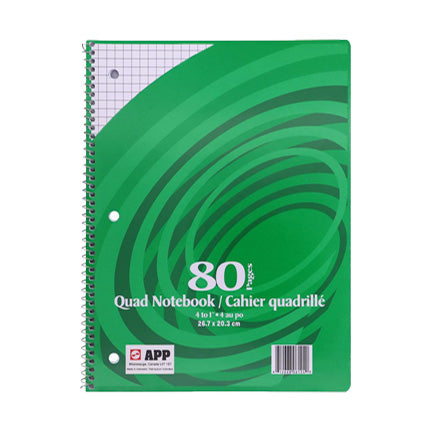 Picture of APP Coil Exercise Book - 1 Subject Quad