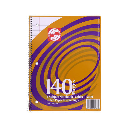 Picture of APP Coil Exercise Book - 1 Subject Lined