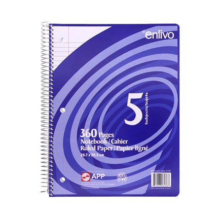 Picture of APP Coil Exercise Book - 5 Subject