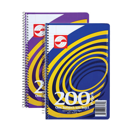 Picture of APP Coil Exercise Book, Ruled, 200pg
