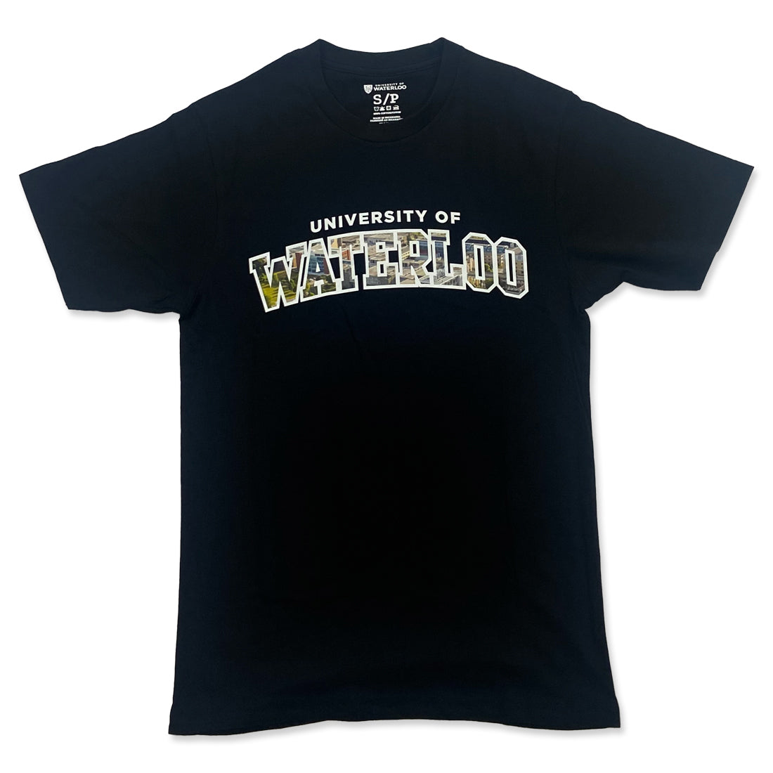 Picture of UWaterloo Graphic Tee Colour: Black