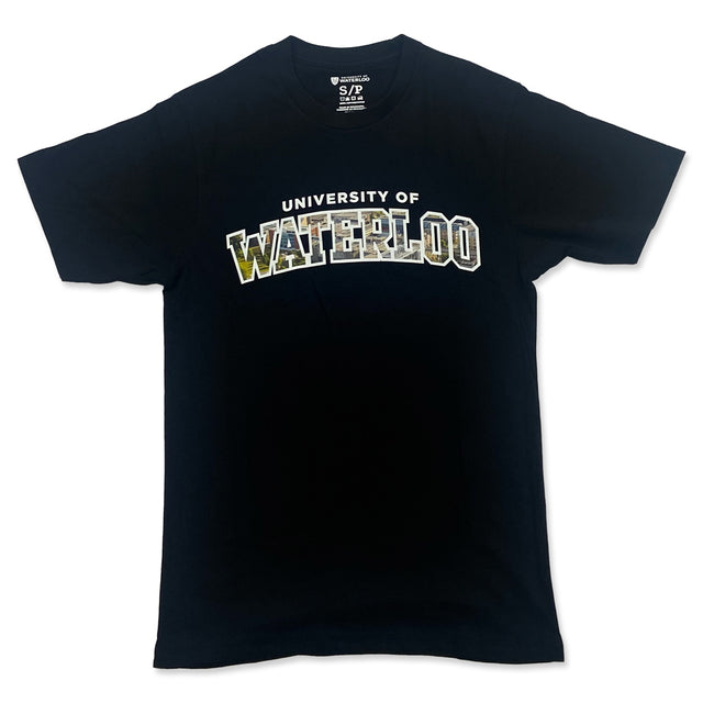 Picture of UWaterloo Graphic Tee Colour: Black