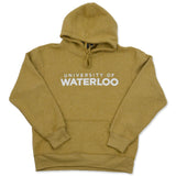 Picture of UWaterloo Crested Hoodie Colour: Cappuccino