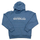 Picture of UWaterloo Crested Hoodie Colour: Denim Blue