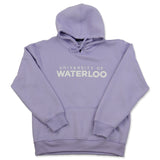 Picture of UWaterloo Crested Hoodie Colour: Lavender
