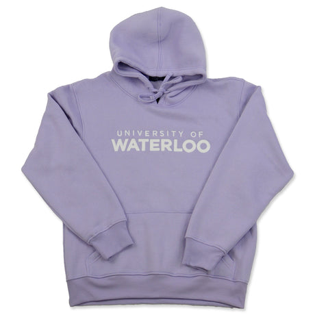 Picture of UWaterloo Crested Hoodie Colour: Lavender