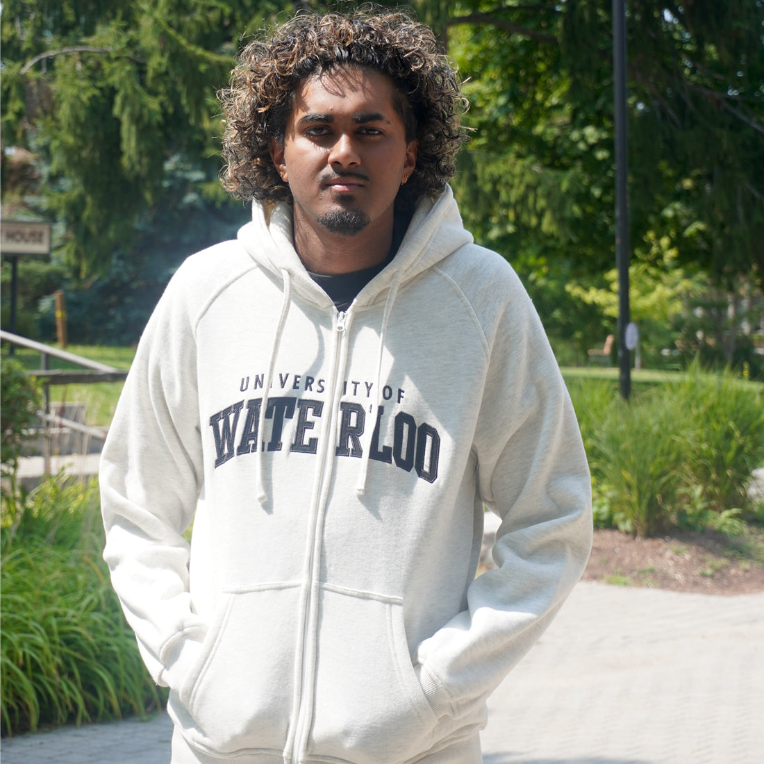 Picture of UWaterloo Full Zip Full Front