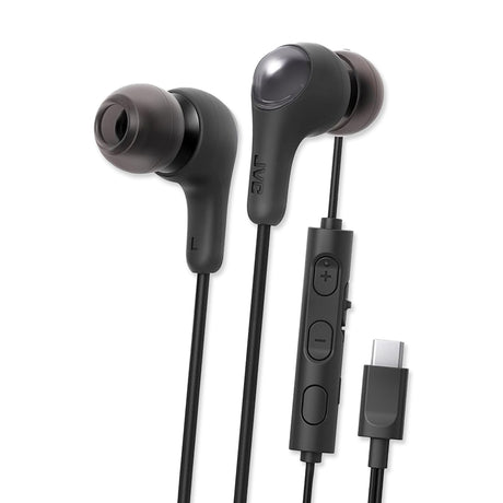 Picture of JVC Gummy Connect USB-C Wired Earbud Headphones - Black
