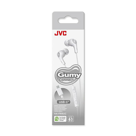 Picture of JVC Gummy Connect USB-C Wired Earbud Headphones - White