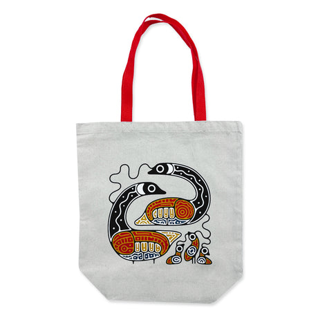 Picture of Tsista Kennedy Tote Bag - Indigenous Collection - White