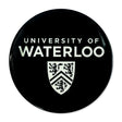 Picture of Magnet with UWaterloo Full-Colour Crest Colour: Black