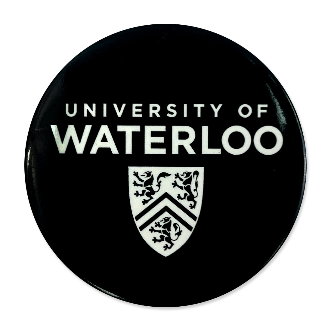 Picture of Magnet with UWaterloo Full-Colour Crest Colour: Black