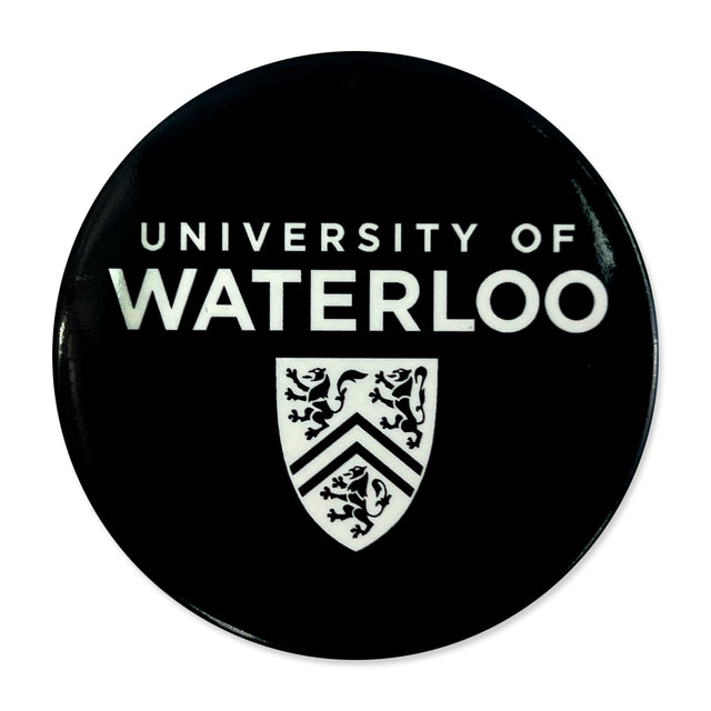 Picture of Magnet with UWaterloo Full-Colour Crest Colour: Black