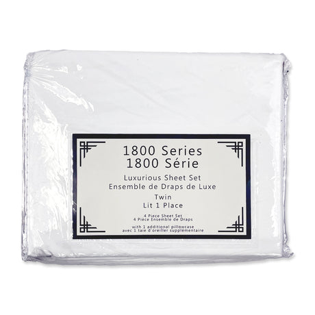 Picture of Twin Sheet Set Colour: White