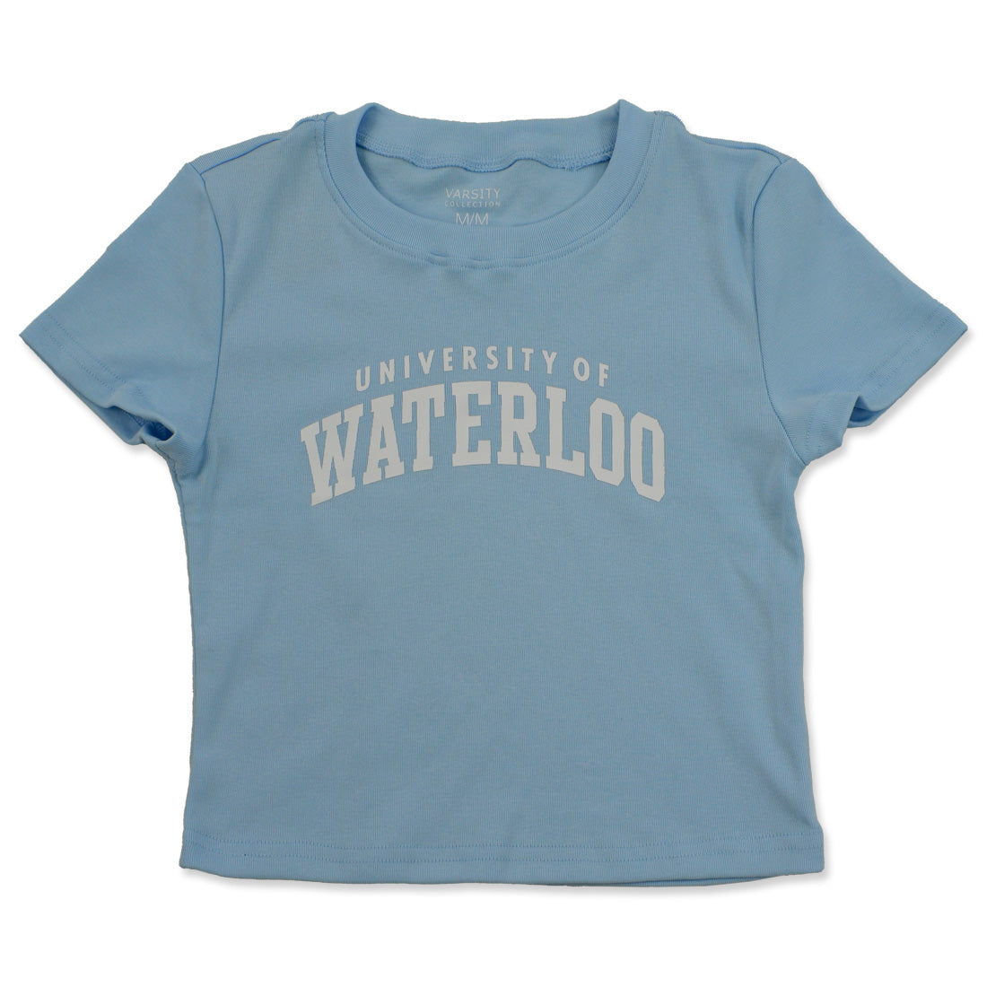 Picture of Pastel Ribbed Tee Colour: Blue