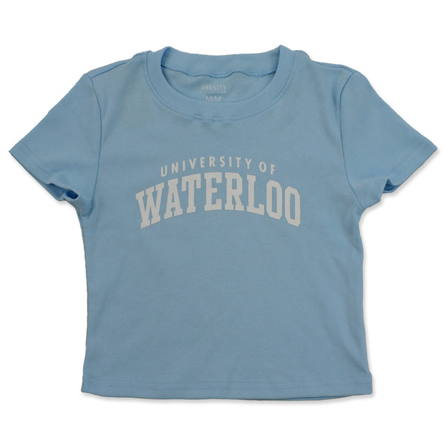 Picture of Pastel Ribbed Tee Colour: Blue