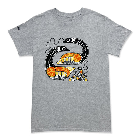 Picture of Tsista Kennedy Tee - Indigenous Collection - Athletic Grey