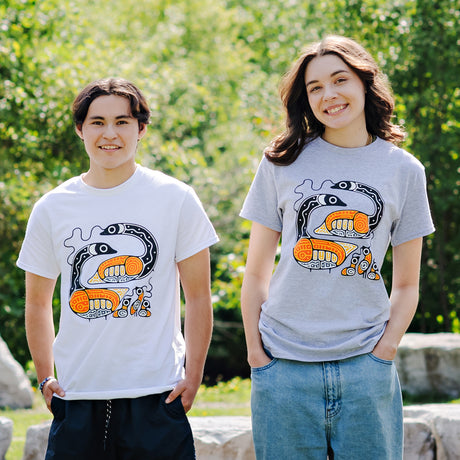 Picture of Tsista Kennedy Tee - Indigenous Collection - White