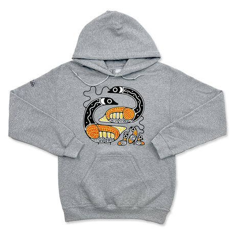 Picture of Tsista Kennedy Hoodie - Indigenous Collection - Athletic Grey