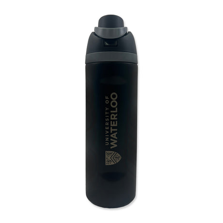 Picture of UWaterloo Niagara Bottle 24oz Colour: Black