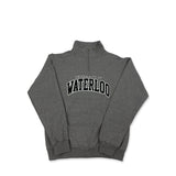 Picture of UWaterloo Classic Quarter Zip - Athletic Grey