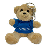 Picture of UWaterloo Plush Keychain Type: Brown Bear