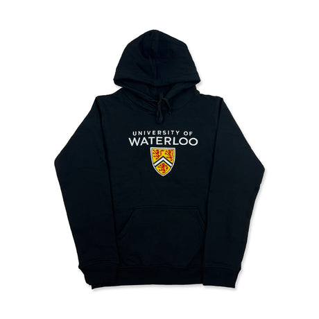 Picture of UWaterloo Shield Hoodie - Black