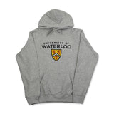 Picture of UWaterloo Shield Hoodie - Athletic Grey