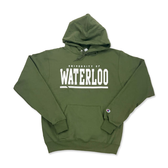 Picture of UWaterloo Champion Hoodie - OliveGreen