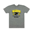 Picture of Warriors Hockey Helmet Tee - Athletic Grey
