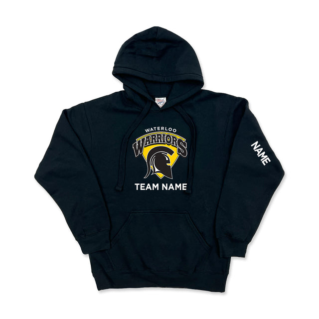 Picture of Custom Warrior Team Hoodie Pre-Order Colour: Black