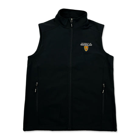 Picture of UWaterloo Men's Soft Shell Vest - Black