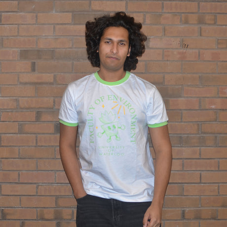 Picture of UWaterloo Ringer Faculty Tee - Environment