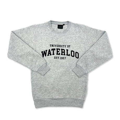 Picture of UWaterloo Essentials Crewneck - Grey