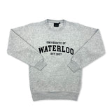 Picture of UWaterloo Essentials Crewneck Colour: Grey