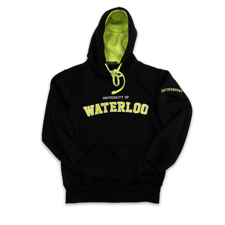 Picture of UWaterloo Black Faculty Hoodie - Environment
