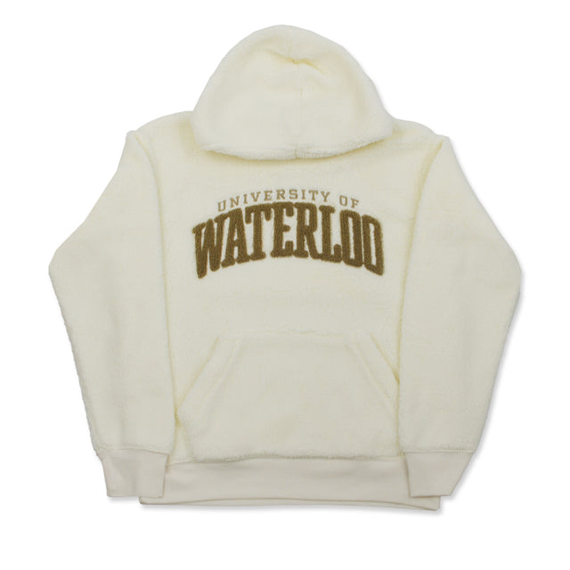 Picture of UWaterloo Fleece Hoodie - White