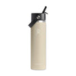 Picture of Hydro Flask Wide Mouth Flex Straw Bottle Colour-Matched Cap 24oz - Oat
