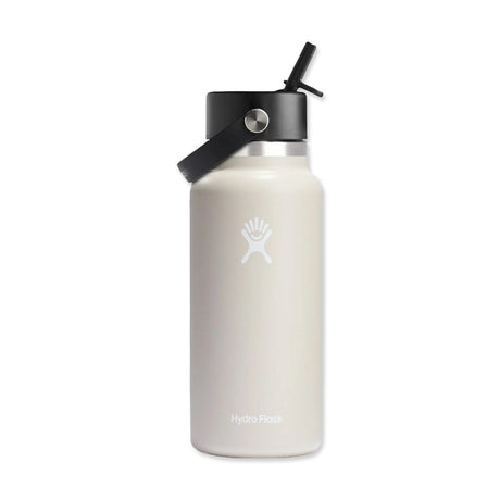 Picture of Hydro Flask Wide Mouth Colour-Matched Flex Straw Cap Bottle 32oz - Oat