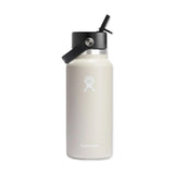 Picture of Hydro Flask Wide Mouth Colour-Matched Flex Straw Cap Bottle 32oz - Oat