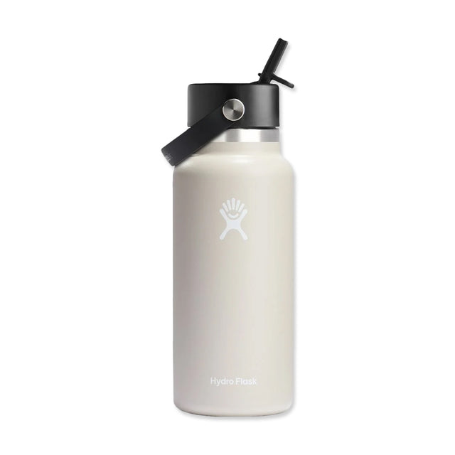 Picture of Hydro Flask Wide Mouth Colour-Matched Flex Straw Cap Bottle 32oz - Oat